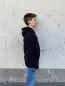 Preview: Extracross Zip Hoodie schwarz bestickt mit Logo - Größe XL