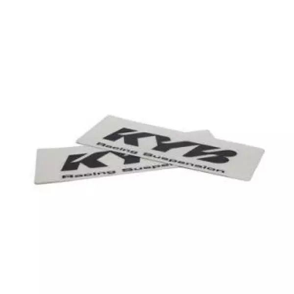 sticker set ff KYB Racing Suspension black
