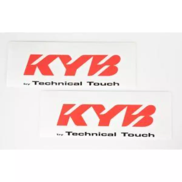 KYB sticker set ff KYB By Tecnical Touch 2017 Red PRD