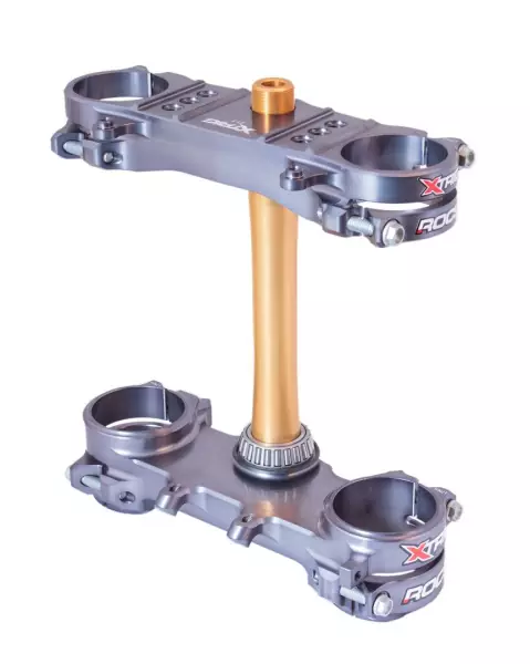 Xtrig ROCS tech Gabelbrücke Suzuki RMZ 450 18-26, RMZ 250 19-26 - anthrazit