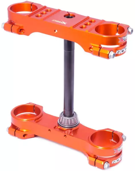 Xtrig ROCS tech Triple Clamp KTM 85 SX / 25-26 offset 14 orange