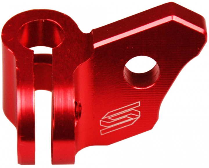 Scar CNC Halterung Kupplungsseil - Suzuki RM-Z450 08-19 Farbe rot