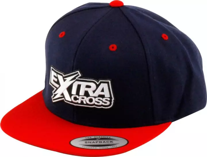 Extracross Snapback Cap Navy-Red