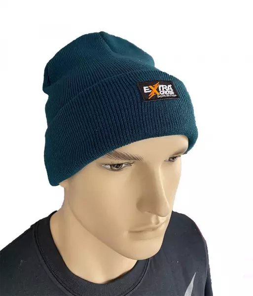 Extracross Beanie Classic Unisex Strickmütze - petrol