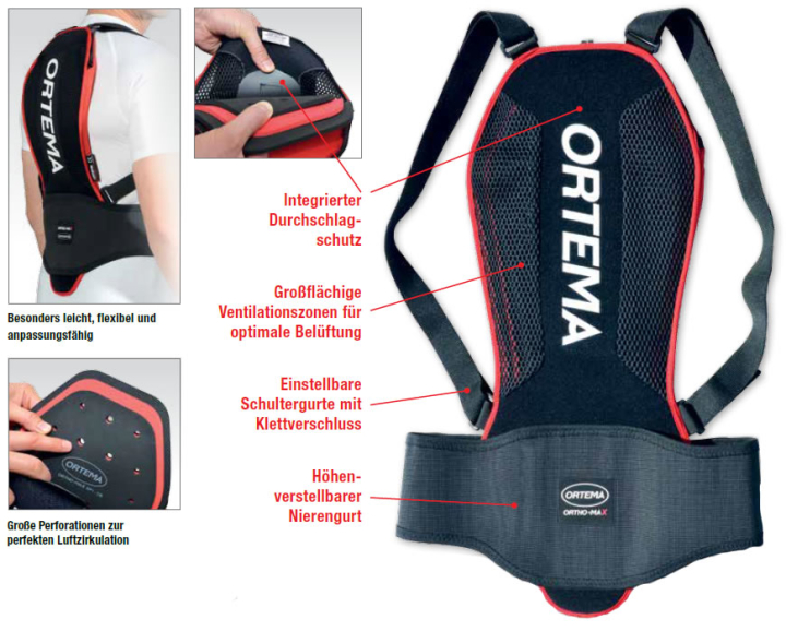 Ortema ORTHO-MAX Light, XS 125-140 cm Körpergröße