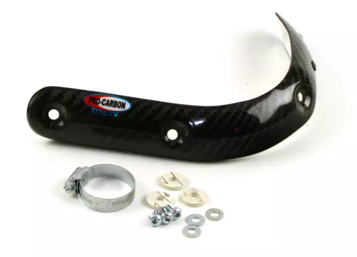 Carbon Exhaust Guard Yamaha YZF 250 04-08