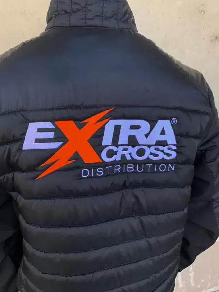 Extracross All-Round Jacke bestickt - Größe M