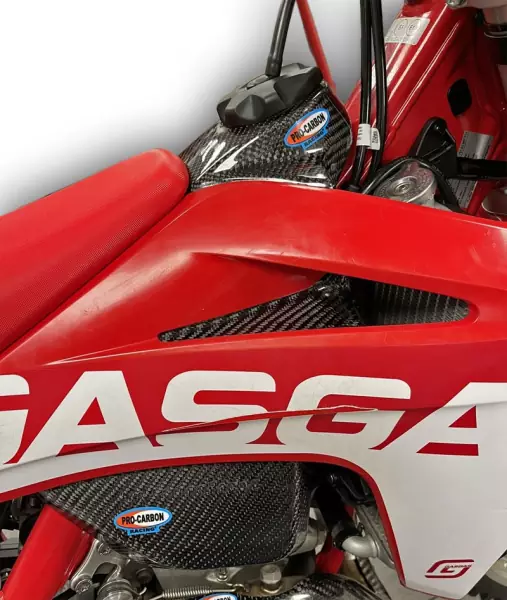 Carbon Tank Cover GasGas EC/EX 250/300 EC/EX250/350F 21-23