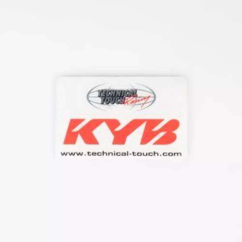 STICKER RCU KYB BY TECHNICAL TOUCH RED