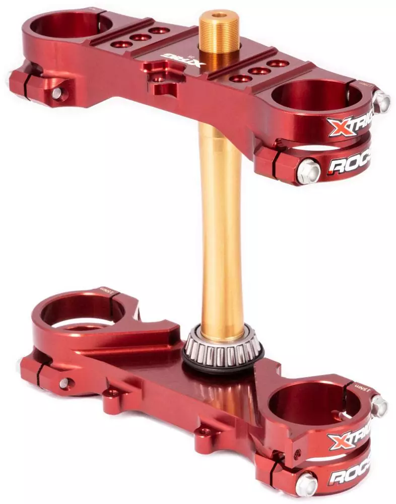 Xtrig ROCS tech Gabelbrücke Yamaha YZ 65 18-25, YZ 85 06-25 - offset 25 xtrig braun Xtrig ROCS tech Gabelbrücke Yamaha YZ 65 18-25, YZ 85 06-25 - offset 25 xtrig braun