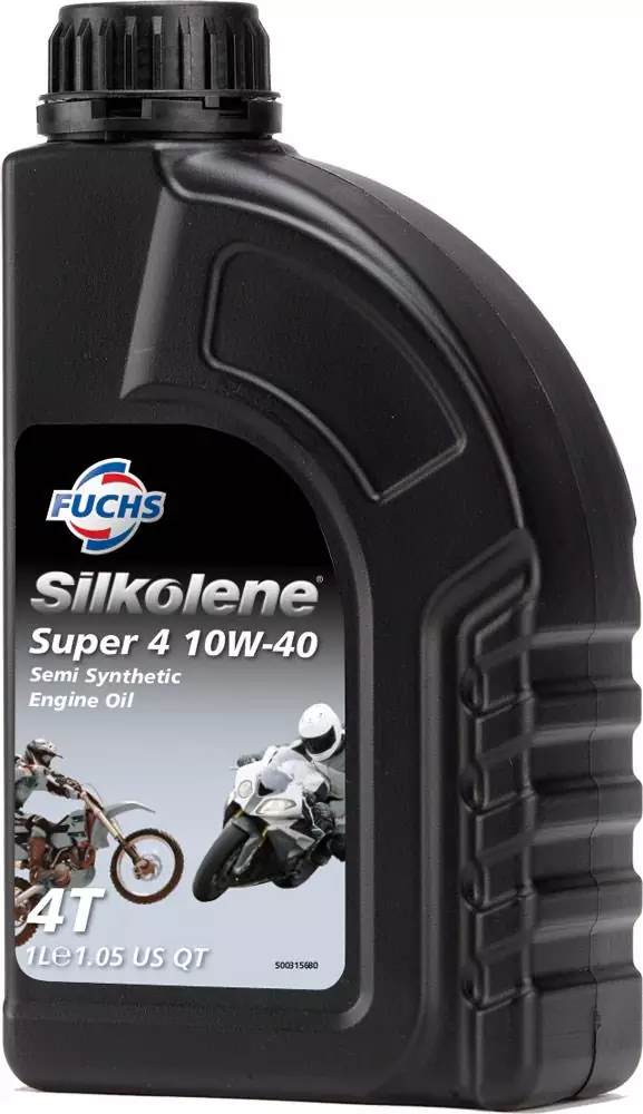 Fuchs Silkolene 4-T Motorenöl  SUPER 4 mine.10W-40 - 1 Liter