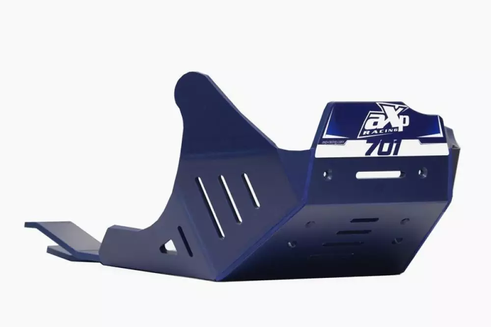 AXP bash plate Adventure Skid Plate HDPE 8mm Husqvarna 701 Enduro/ Supermoto 14-26 - blue AXP bash plate Adventure Skid Plate HDPE 8mm Husqvarna 701 Enduro/ Supermoto 14-26 - blue