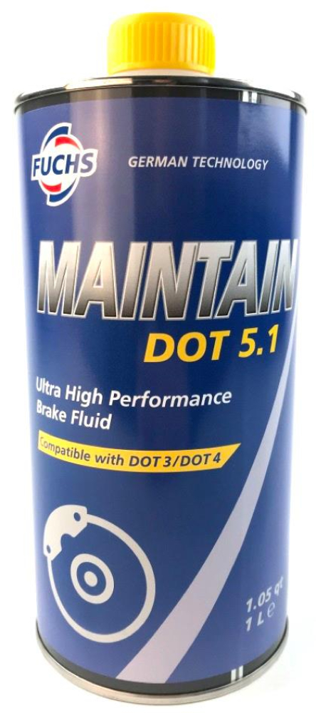 Fuchs Silkolene Bremsflüssigkeit Maintain DOT 5.1 - 1L