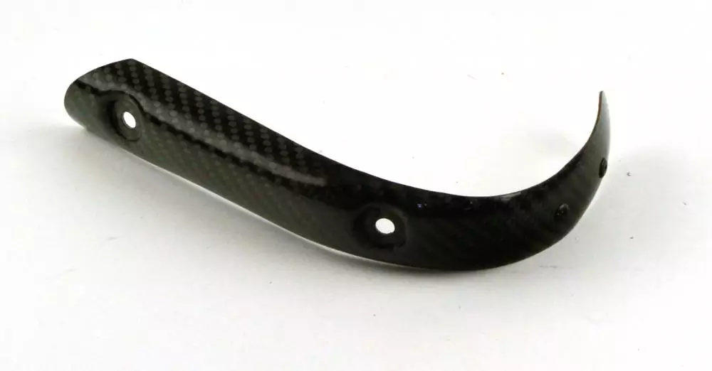 Carbon Krümmerschutz Kawasaki KXF 450 10-15