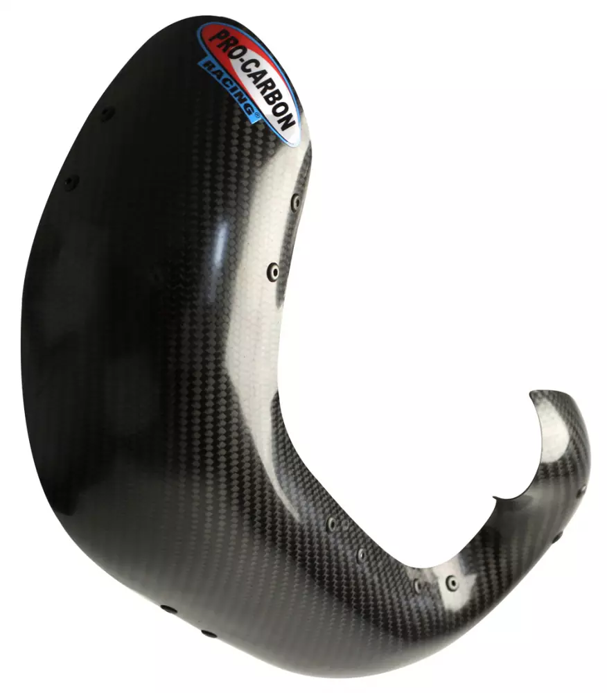 Carbon Exhaust Guard KTM EXC 200 08-14