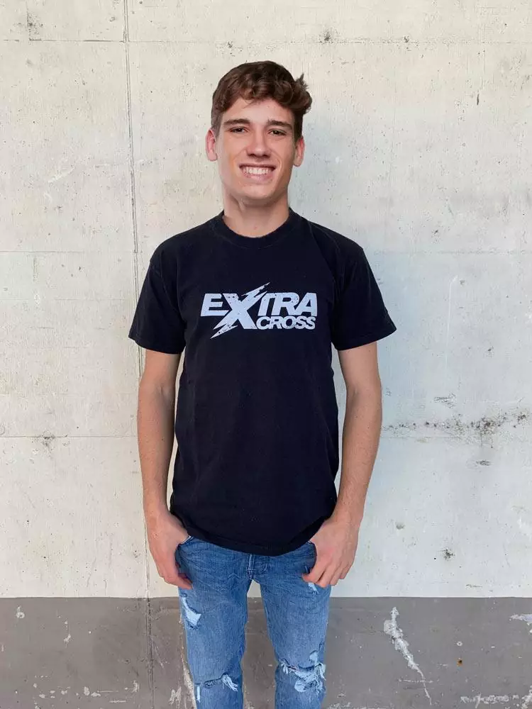 Extracross destroyed T-Shirt - Größe XL