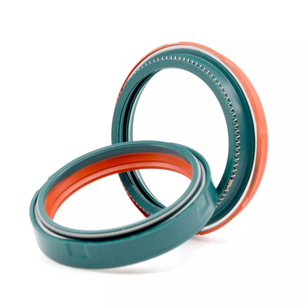 SKF Dual Compound Gabeldichtring WP 48mm, 1x Gabeldichtring und 1x Staubkappe SKF Dual Compound Gabeldichtring WP 48mm, 1x Gabeldichtring und 1x Staubkappe