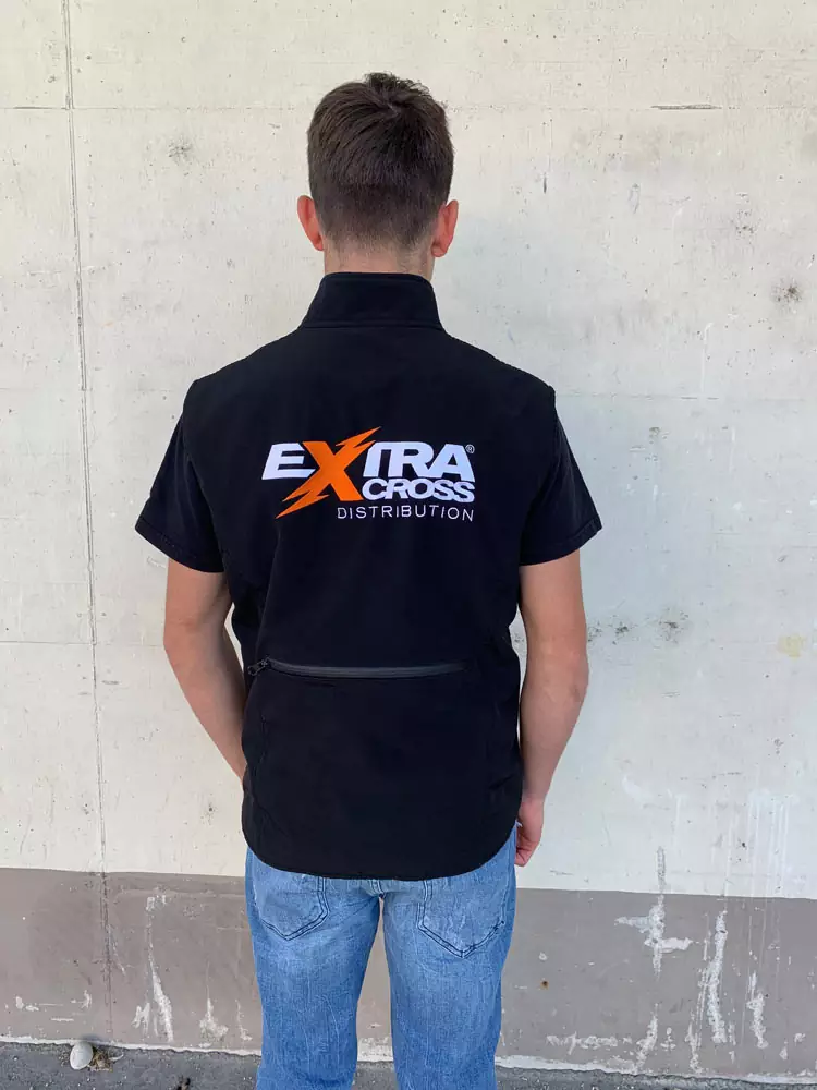 Extracross Softshell Veste bestickt - Größe XL