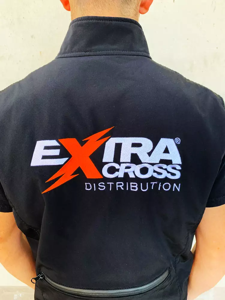 Extracross Softshell Veste bestickt - Größe XL
