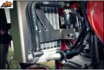 AXP radiator braces Beta 250RR, 300RR 14-16 red