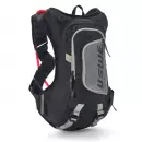 USWE Raw 8L Dirt Biking Trinkrucksack für Motocross, Enduro und MTB Black/Grey