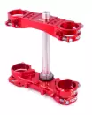 Xtrig ROCS tech Gabelbrücke Honda CRF 450 21-25 / CRF 250 22-25, offset 22mm - rot