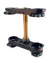 Xtrig ROCS tech Triple Clamp 2023 KTM SXF/SX,  Husqvarna TC/FC offset 22, schwarz