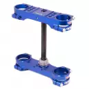 Xtrig ROCS tech Triple Clamp Husqvarna TC 65 2017-2020  offset 22 - blue