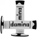 Domino Griffgummi Motocross / Enduro Handlebar SOFT weiß / schwarz