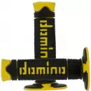 Domino Handle Bar Grip soft Black / Yellow