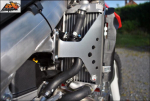 AXP radiator braces Honda CRF450 15-16 red