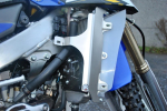 AXP radiator braces Yamaha WR250F/YZ250FX 15-19, WR450F/YZ450FX 16-18 blue