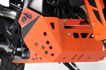AXP Motorschutz Skid Plate Xtrem für KTM 790/890 Adventure/R 19-22- orange