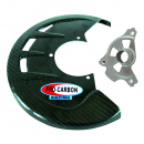 Carbon Front Disc Guardfront Kawasaki KX250F 06-20 / KX450F 05-18