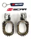 Scar Schlamm Titan MX / Enduro Fußrasten - KTM/Husqvarna MX 16-22, GasGas MX 21-23, Enduro 17-23