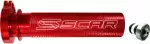 Scar Alugasgriff inkl. Lager Honda CRF 250 / 450 Farbe rot 