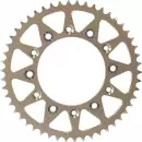 Stahl Rear chain wheel mit 47 teeth (Standard) Kawasaki KX60/65 00-2020, Suzuki RM60/65 03-05 / 428 Kette