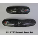 Carbon Exhaust Guard SET Yamaha YZF 250 14-18